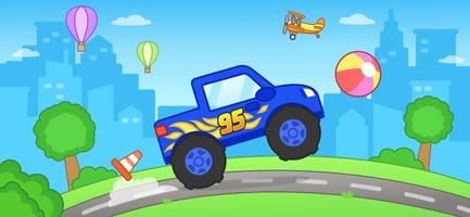 Car games for toddlers & kids plakat