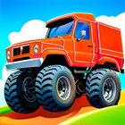 Monster Truck Kinderspiele 2-5 Zeichen