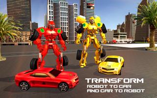 Car Robot Transformation Transport Simulator 2018 capture d'écran 2