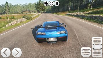 Drag Corvette Racing Simulator скриншот 1