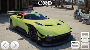 Speed Cars Aston Vulcan Sim постер