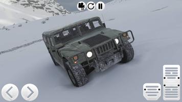 SUV Hummer H1 Car Simulator Plakat