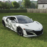 Sport Honda NSX Drag Racing