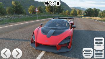 GT Car McLaren Senna Simulator постер