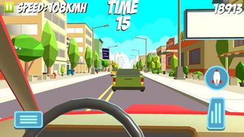 Traffic Chase Simulator 3D Affiche