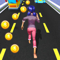Run Princess Lady Rush Bug 3D Game