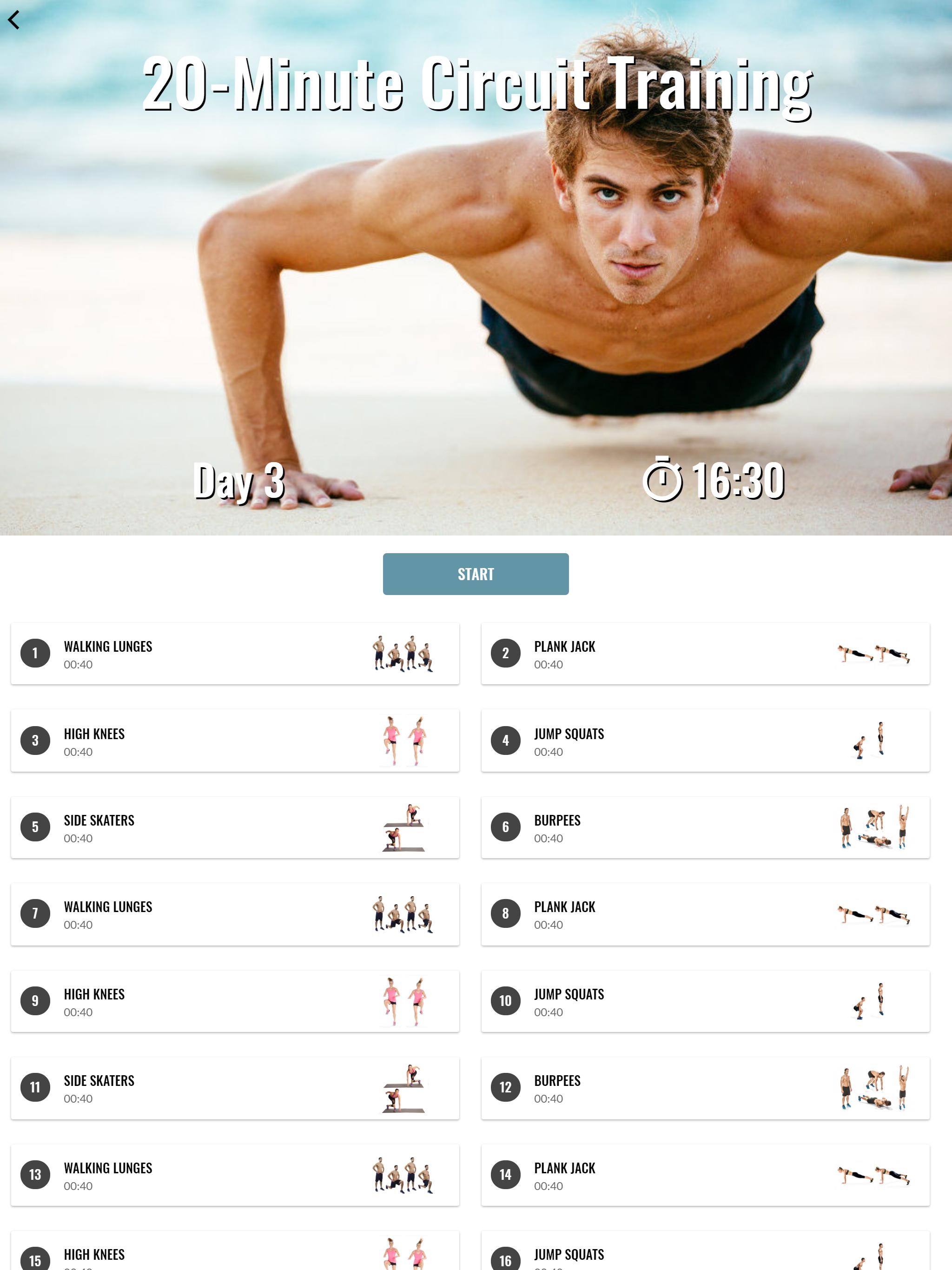 30 Minute Hiit Workout 30 Day Challenge for Beginner