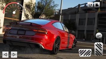 RS7 Drag & Drift Max Audi Race تصوير الشاشة 1