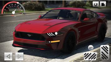 Muscle Ford Mustang Power Ride الملصق