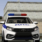 Полицейские гонки: ЛАДА Веста icône