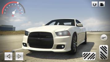 Charger Drag Master X Cars SRT الملصق
