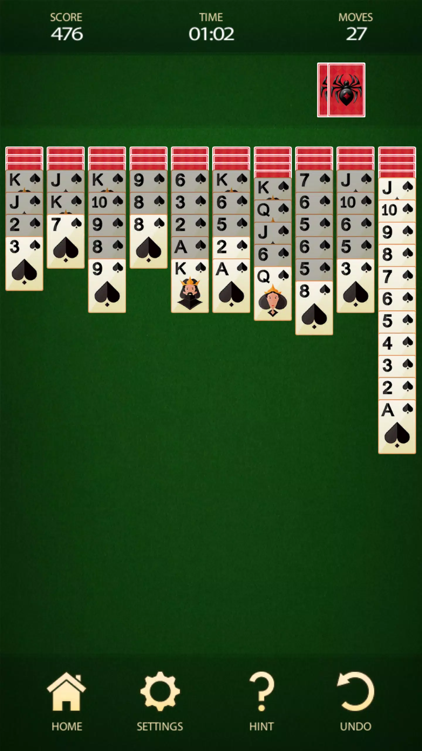 Spiderette Solitaire - Apps on Google Play