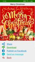 Merry Christmas Cards GIF Affiche