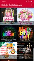 Happy Birthday Cards App Plakat