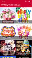 Happy Birthday Cards App ảnh chụp màn hình 1