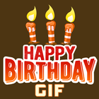 Happy birthday GIFs-icoon