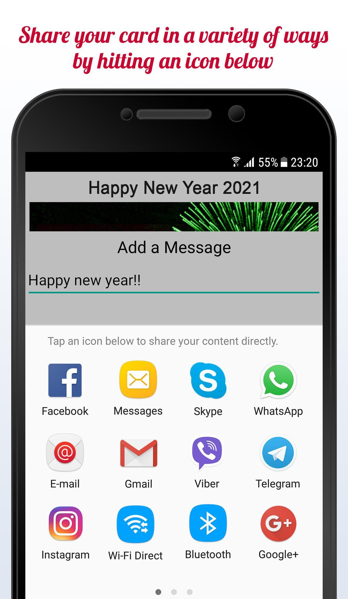 Happy New Year 21 Cards Gif For Android Apk Download
