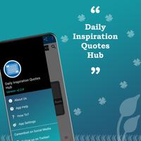 Daily Inspiration Quotes Hub الملصق