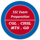 SSC CGL Exam Prep & Mock Tests آئیکن