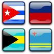 Caribbean Flags - Memory Game