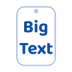 APK BigText: Write Big & Simple