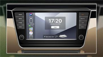 برنامه‌نما CarPlay عکس از صفحه