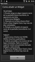 Uhr Rotwild-Jagd - Widget Screenshot 3