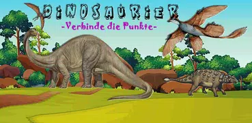 Verbinde Punkte - Dinosaurier