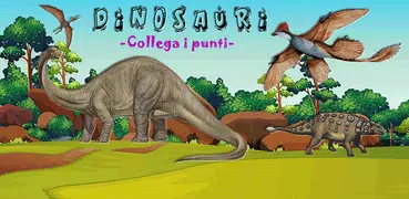 Collega i punti - Dinosauri