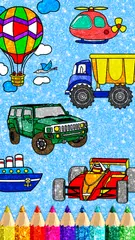 Car Coloring Game offline APK download