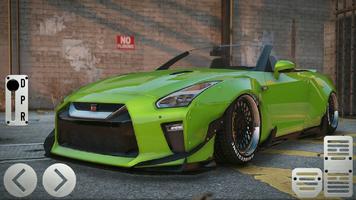 GTR Nissan: JDM Drag Monster Cartaz