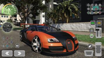 Veyron Supercar Bugatti Racing الملصق