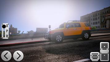 FJ Cruiser Toyota: Stunts Race 截图 1