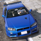 Skyline R34 GTR City Racetrack ícone