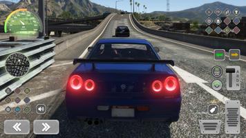 Skyline R34 GTR City Racetrack imagem de tela 1