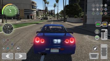 Skyline R34 GTR City Racetrack imagem de tela 3