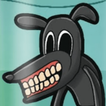 Scary Cartoon Dog Prank