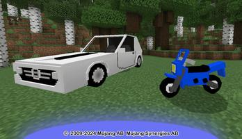 vehicle mod for minecraft pe captura de pantalla 3