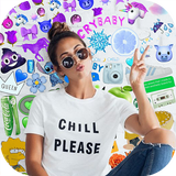 Emoji Background Editor icône