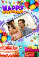 Happy Birthday Photo Frames capture d'écran 1