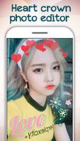 Heart Crown Photo Editor ポスター