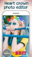 Heart Crown Photo Editor اسکرین شاٹ 1