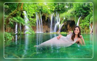 Waterfall Photo Frames تصوير الشاشة 1