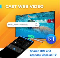 Cast Web Video to TV Affiche