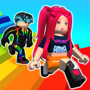 Rainbow Race: Obby Dash APK