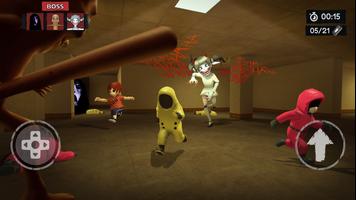 Tung Sahur Bots Chase Room تصوير الشاشة 2