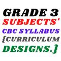 Grade 3 CBC Syllabus.