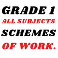 Grade 1 All schemes of work.