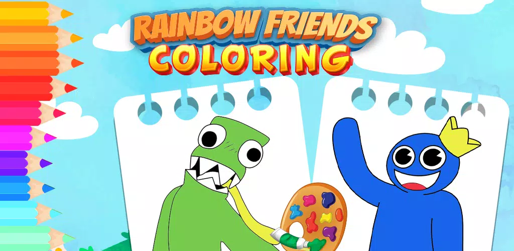 De beste Rainbow Friends kleurplaten voor kinderen