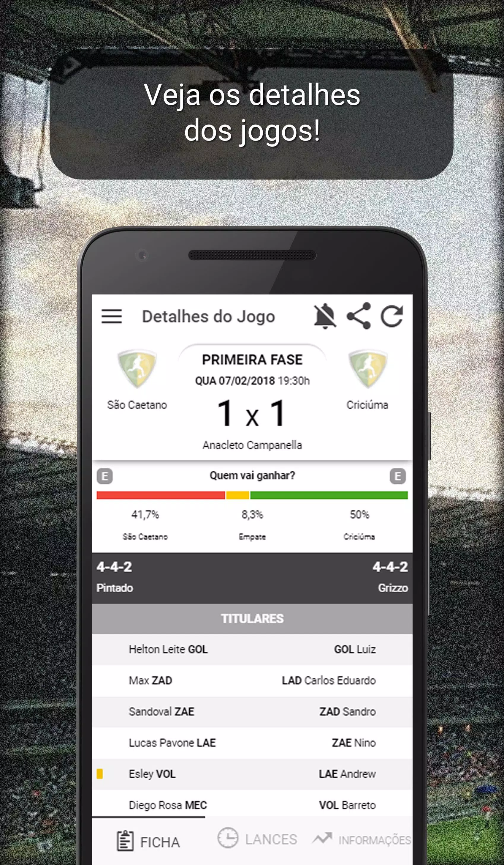 Jogos de futebol da série A 2023 versão móvel andróide iOS apk